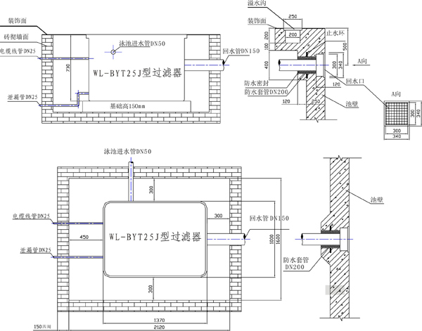 地埋式一體化過(guò)濾設(shè)備WL-BYT25J(圖2) 地埋式一體化過(guò)濾設(shè)備WL-BYT25J(圖2)